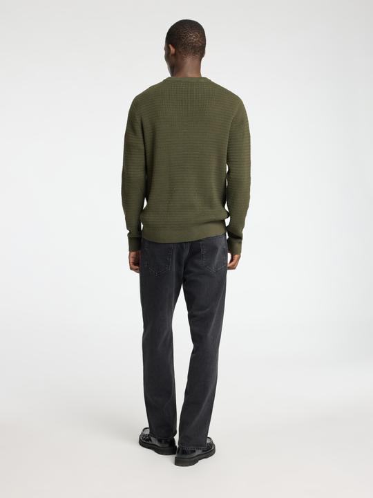 Produktbild Selected Homme Texturierter Pullover mit Rundhalsausschnitt (L)