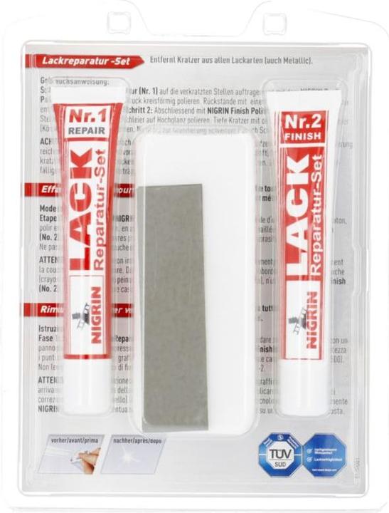 Immagine prodotto Nigrin Kit di riparazione della vernice (50 ml)