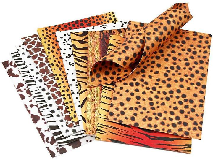 Image du produit Creativ Company papier d'artisanat Animal Print A4, 300g (300 g/m², 10 x)