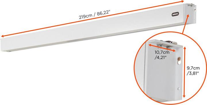 Produktbild Celexon Motorleinwand Batterie V2.0 Motor Pro Plus 200x113 cm 16:9 (90.35", 16:9)