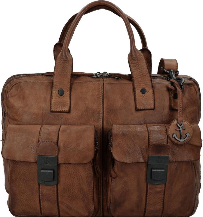 Actual product image Harbour 2nd Cool Casual Winterhude briefcase leather 40 cm laptop compartment