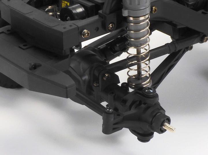 Actual product image Tamiya 1/10 RC Toyota Land Cruiser 40 Yellow Painted Body (CC-02) (Kit)