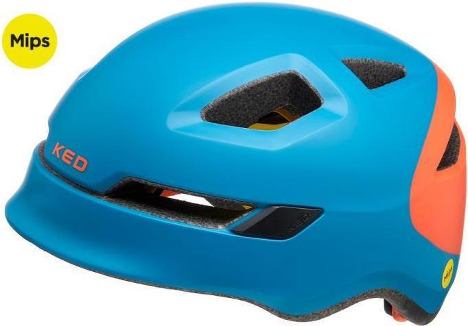 Produktbild KED 13204304254 - POP Mips M petrol orange (52 - 56 cm)