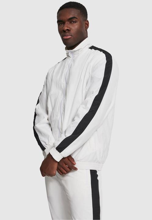 Produktbild Urban Classics Striped Sleeve Crinkle Track Jacket (XXL)