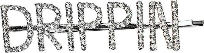 Image du produit JTI Epingle à cheveux avec texte - Drippin (1 pcs)