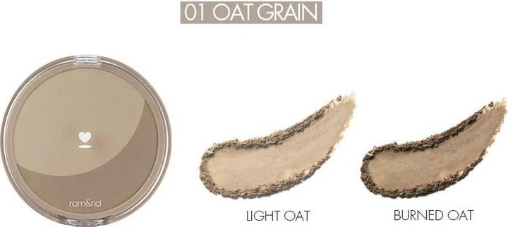 Image du produit Rom&Nd ROMAND Better Than Shape 02 Grain de noyer (#01 Oat Grain)