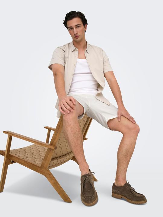 Produktbild Only & Sons Onskian Reg Seersucker Shorts (M)