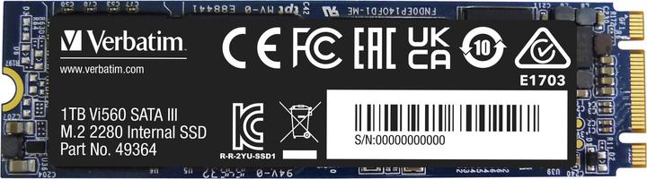 Immagine prodotto Verbatim Vi560 S3 (1000 GB, M.2 2280)