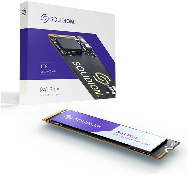 Productafbeelding Intel SSD P41 PLUS 1.0TB M.2 (1000 GB, M.2 2280)