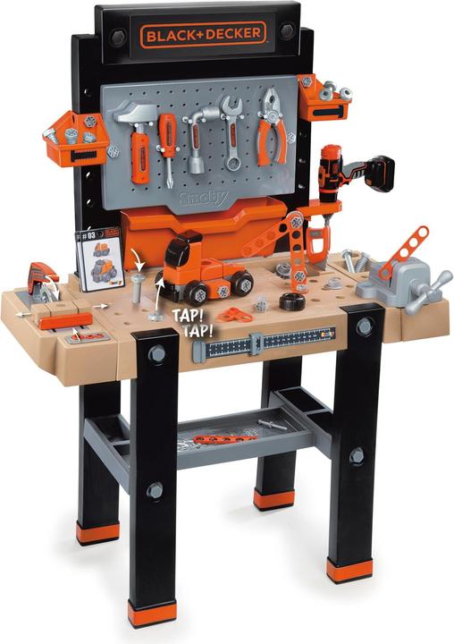 Produktbild Smoby Black & Decker Werkbank Super Center
