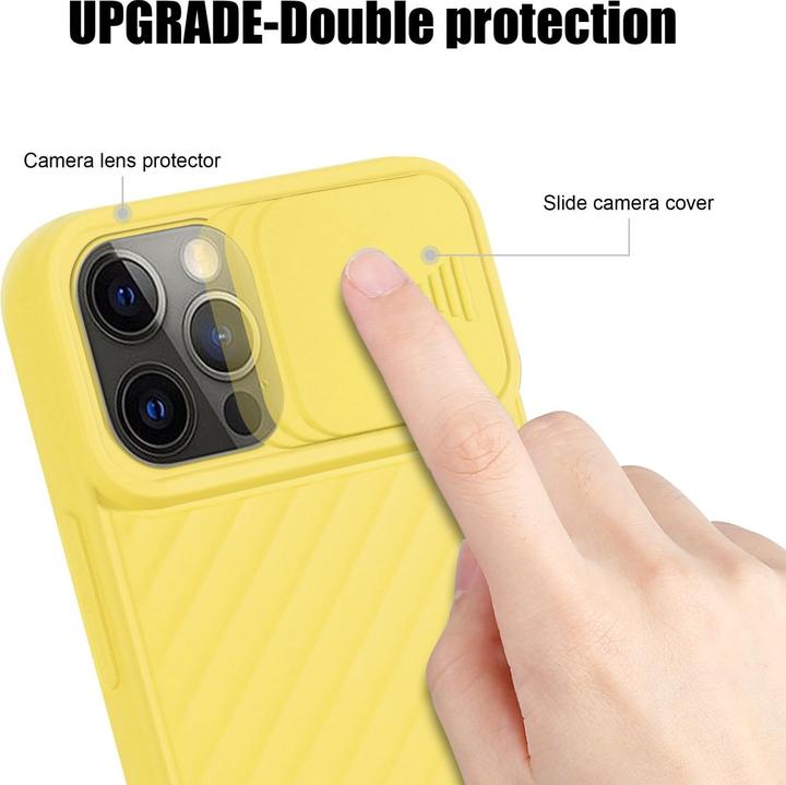 Actual product image Cadorabo TPU cover with camera protection (Apple iPhone 13 Pro Max)