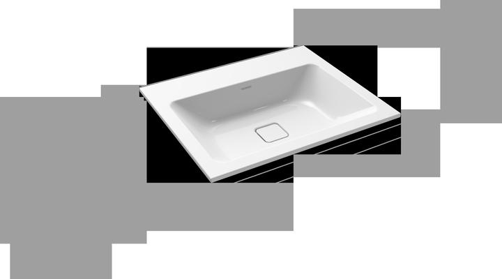Actual product image Kaldewei Cono built-in washbasin 3080, 600x500x14 mm (722 mm, 601 mm)