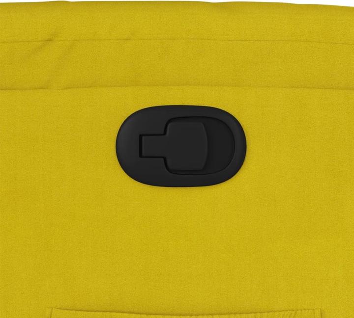 Actual product image VidaXL Recliner armchair Stand-up aid armchair TV armchair Recliner yellow velvet