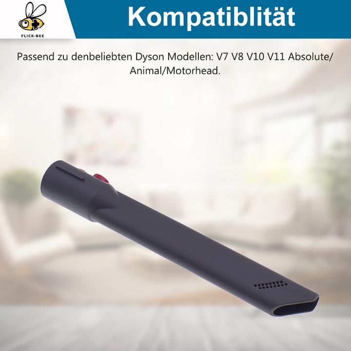 Produktbild Flickbee Fugendüse für Dyson Staubsauger V7, V8, V10, V11, V12, V15 ersetzt 967612-01