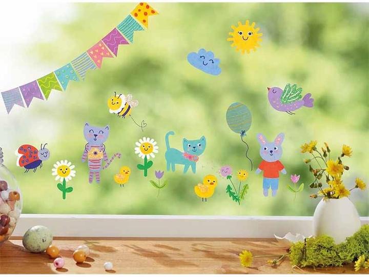 Produktbild Aufkleber Fenstersticker Frühlingszauber