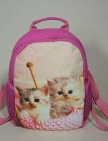 Kögler Tierbabys, Kinder-Rucksack 2 Kitten/Wolle, Mario M