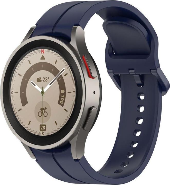 Produktbild OEM Strap Silicone strap for GARMIN FENIX 3 / 3HR / 5X / 6X / 6X Pro / 7X / 7X Pro dark blue (12) (Silikon)
