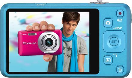 Actual product image Casio Exilim EX-Z800, 14MP, 4x WW zoom, HD movies, blue (27 - 108 mm, 14.10 Mpx, 1/2,3'')