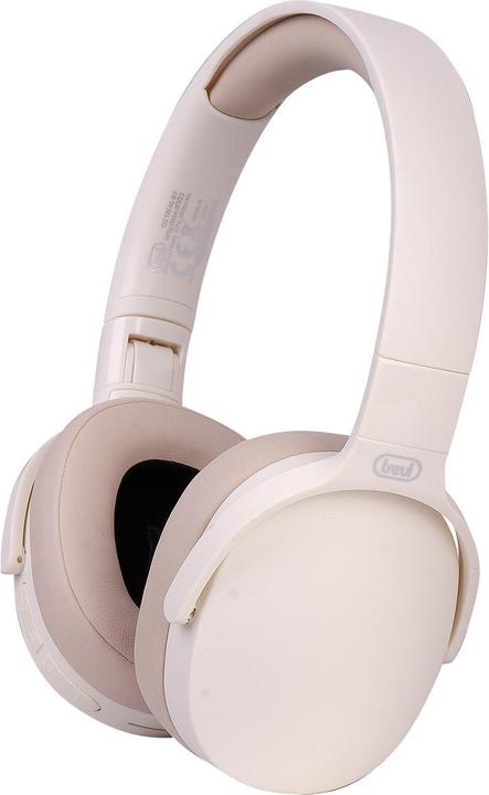 Immagine prodotto Trevi DJ 12E45 BT Auricolare Con cavo e senza cavo A Padiglione Musica e Chiamate Bluetooth Crema (7 h, Cablato)