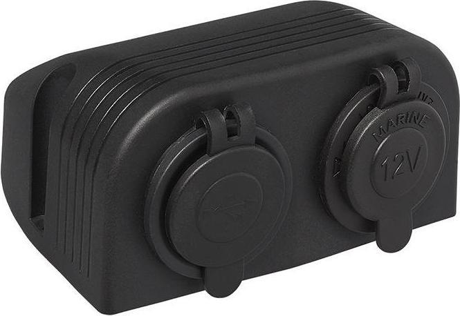 Actual product image ProPlus Structure kit: socket DIN + USB double socket