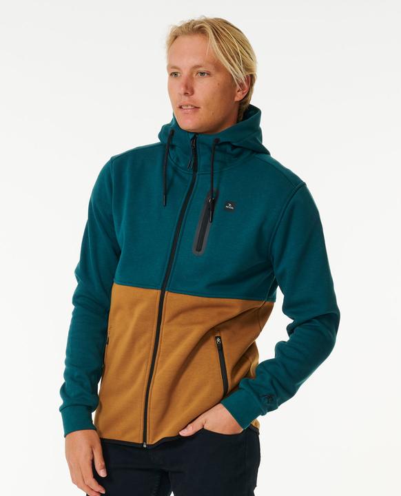 Produktbild Rip Curl Anti Series - Sweatshirt mit durchgehendem Reissverschluss „Departed“ (XL)