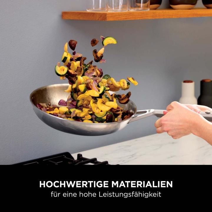 Actual product image Ninja NIA roasting pan 20cm EverCl.ES (20 cm, Casserole + Stewpot, Stainless steel)