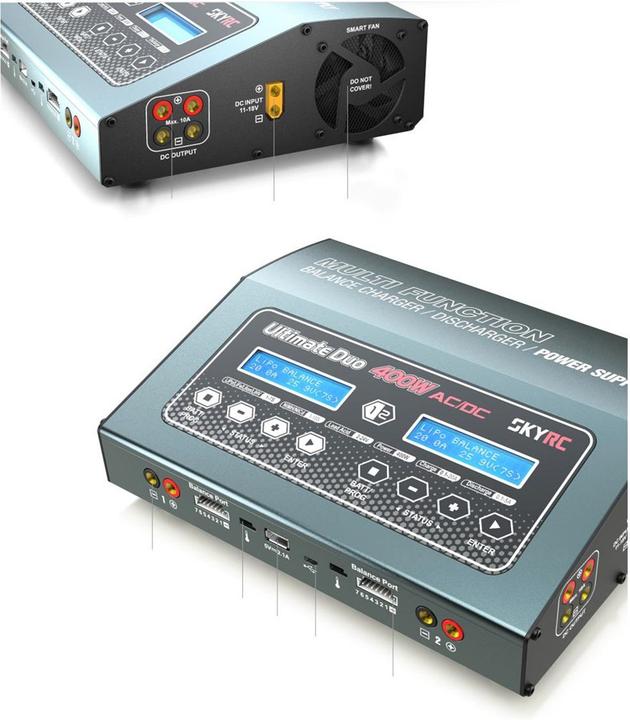 Produktbild SkyRC D400 Ac/Dc 2x200w