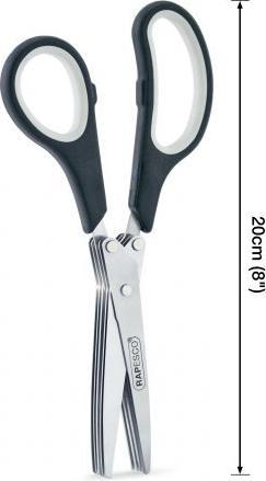 Produktbild Rapesco Kräuterschere Papierschredder- und Kräuterschere schwarz-grau 20,0 cm