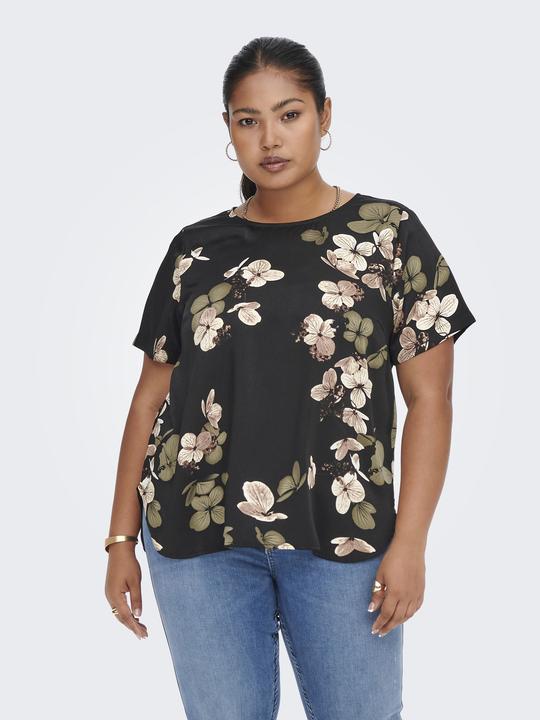 Produktbild Only Curvy Oberteil mit kurzen Ärmeln (44)