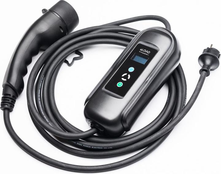 Immagine prodotto eLoad SUKO Electric Car Charger, 3.7 kW, 16 A, Single-phase, Type 2, 5 m (3.70 kW, 5 m)
