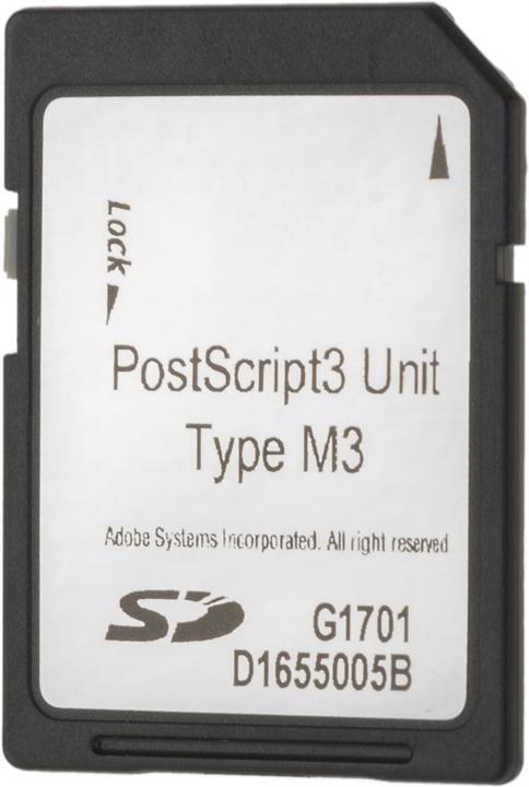 Actual product image RICOH PostScript 3 Unit Type M3 to MP C2011SP