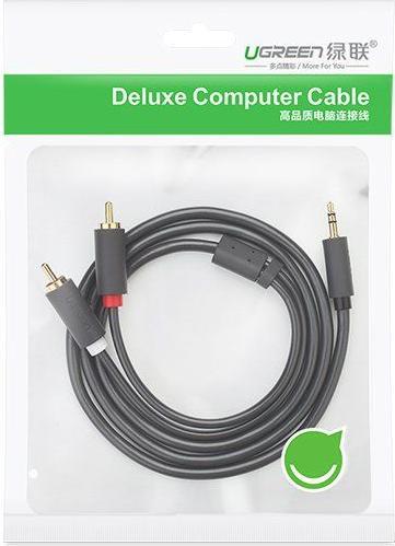 Produktbild Ugreen 3.5mm Buchse – 2x RCA (0.25 m, 3.5mm Klinke (AUX))