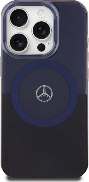 Immagine prodotto Mercedes MEHMP16X23HBIKV iPhone 16 Pro Max 6.9" czarny niebieski/black blue hardcase MB Double La (Apple iPhone 16 Pro Max)