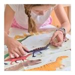 Image du produit Poppik Autocollants Poster éducatif Dinosaure