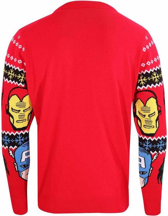 Image du produit Sweat-shirt tricoté pour adultes avec visages (XXL)