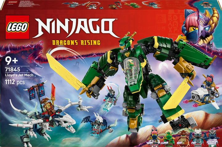 Produktbild LEGO Lloyds Jet-Mech (71845, LEGO Ninjago)