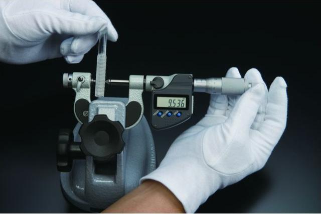 Actual product image Mitutoyo Digital micrometer for thread measurements, measuring range: 0-25 mm (2.50 cm)