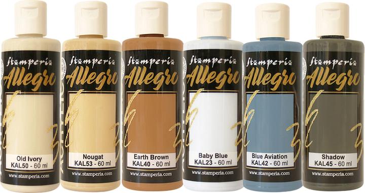 Produktbild Stamperia Allegro Acrylic "Silent Sea" (Multi, 60 ml)