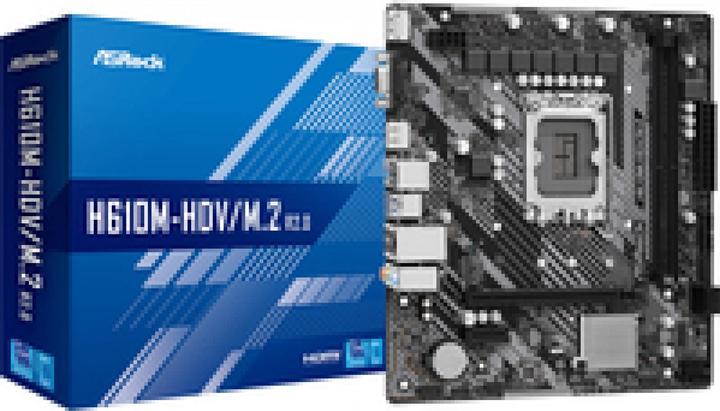 AsRock H610M-HDV/M.2 R2.0 (LGA 1700, Intel H610, mATX)