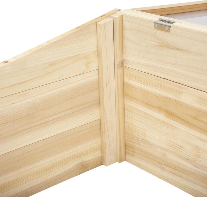 Actual product image Outsunny Wooden greenhouse