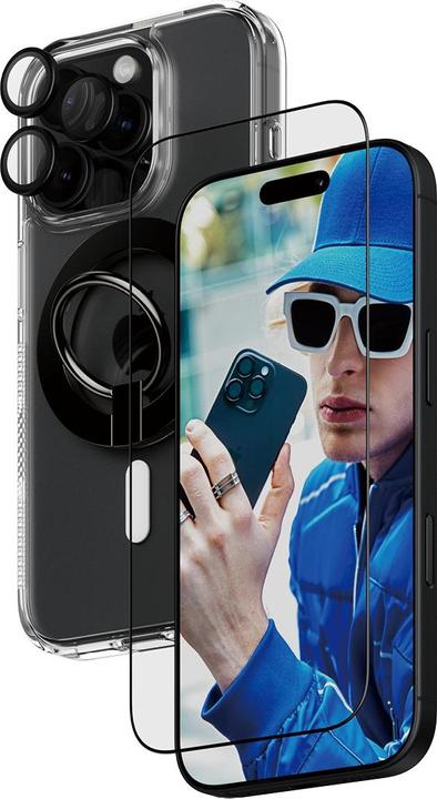 Produktbild PanzerGlass 4-in-1 Protection Bundle (1 Stück, Apple iPhone 16 Pro)