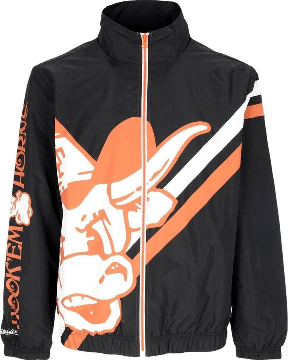 Actual product image Mitchell & Ness M&N Exploded Logo Warm Up Jacket University of Texas - M (M)