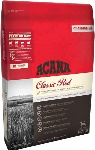 Actual product image Acana Dog Classics CLASSIC RED 2Kg (Adult, Senior, 1 pcs., 2000 g)