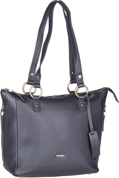 Actual product image Picard Java Shopper Tasche Leder 36 cm Laptopfach (12 l)