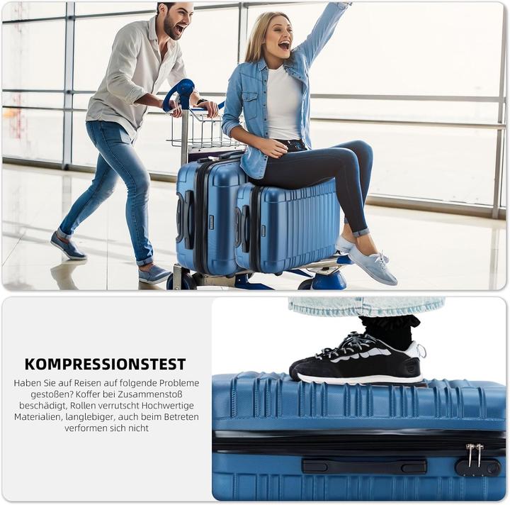 Produktbild Beibye Hartschalen-Trolley Koffer 2088 (45 l, Handgepäck (bis 50l))