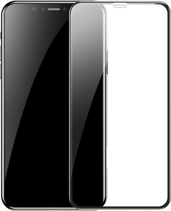 Immagine prodotto Baseus Pellicola di vetro temperato 0,3 mm a tutto schermo e a tutto vetro (2pcspack+fattore di (2 Pezzo/i, Apple iPhone XS Max, Apple iPhone 11 Pro Max)