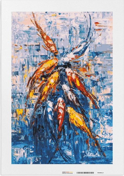 Actual product image ZenPainting Bunte Koi - Malen nach Zahlen