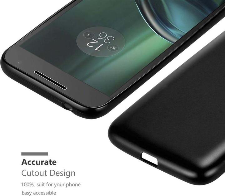 Productafbeelding Cadorabo TPU Matte Metallic Hoes (Motorola Moto G4 Play)