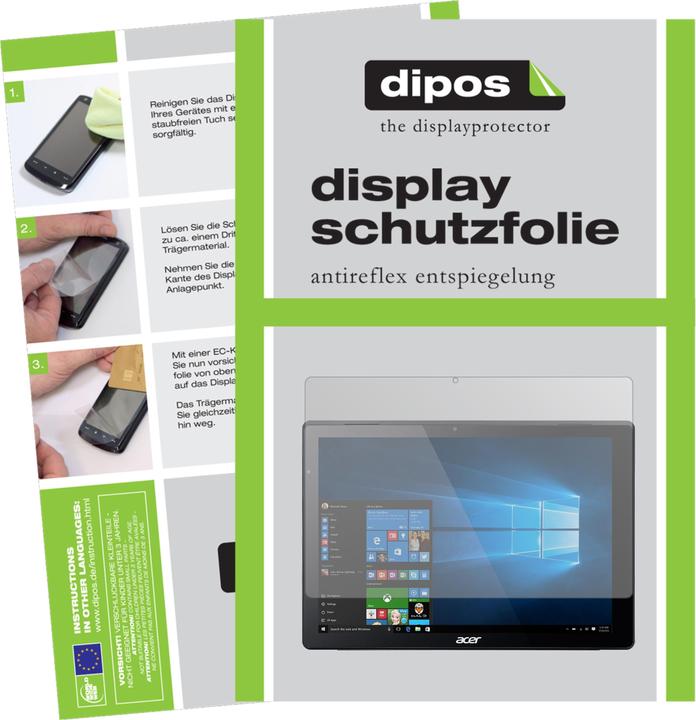 Produktbild Dipos Displayschutzfolie Antireflex (2 Stück, Acer Switch Alpha 12)