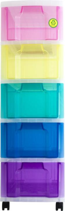 Image du produit Really Useful Box Bloc tiroir Rainbow (30 x 42 x 93 cm)